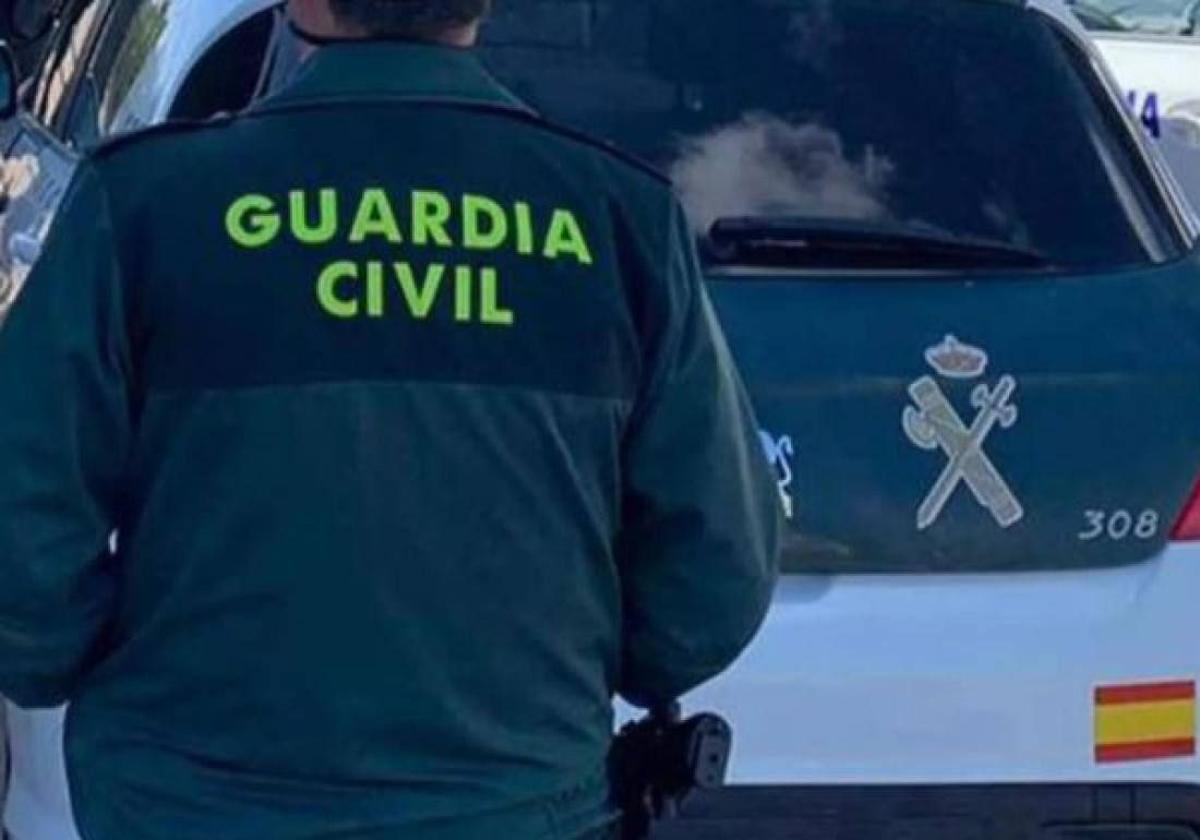 La Guardia Civil detuvo al individuo, pero dos agentes resultaron heridos durante la intervención.