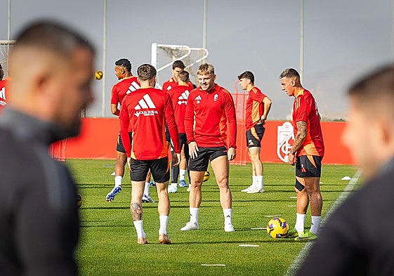 Un entrenamiento en la semana.