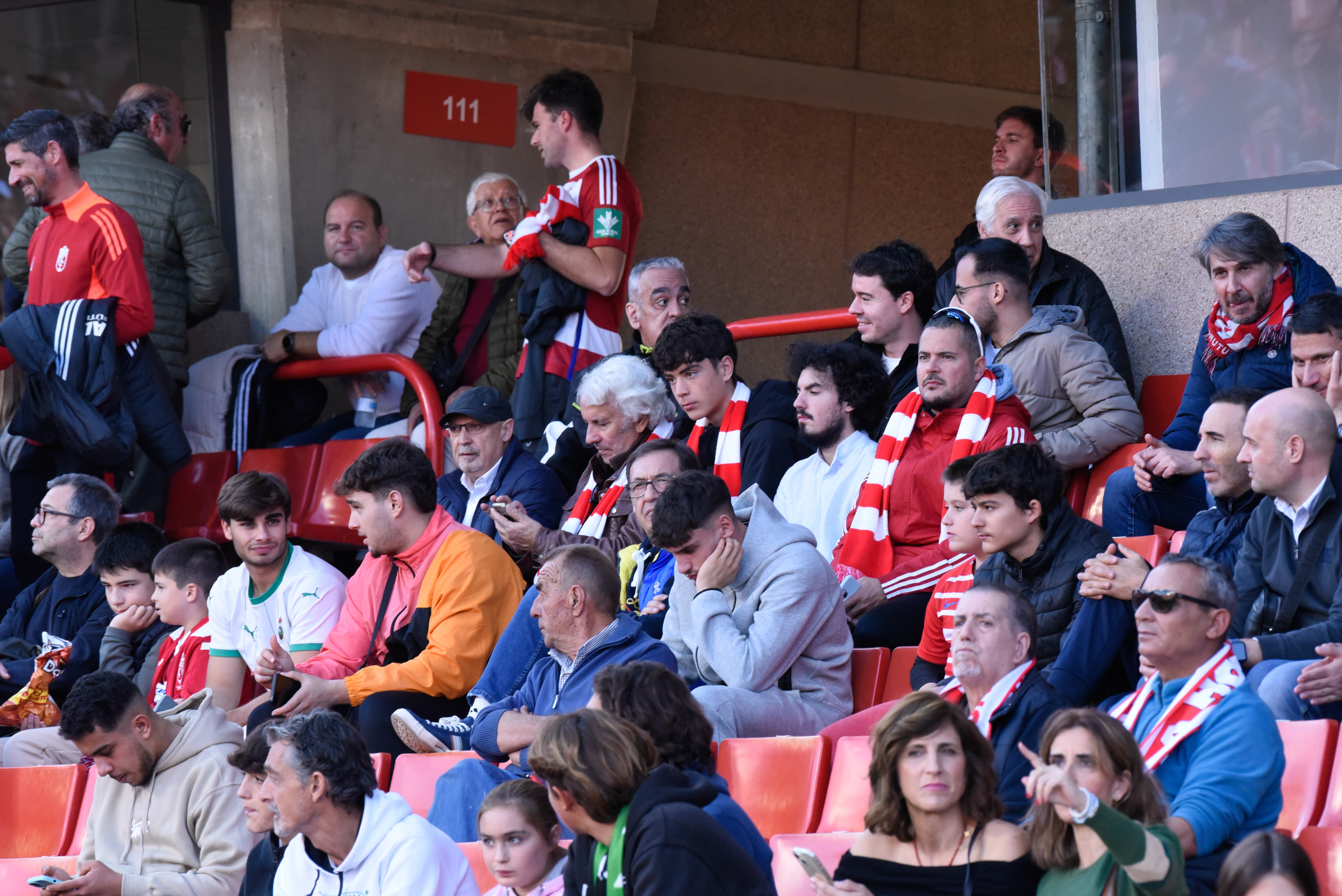 Búscate en la grada de Los Cármenes en el Granada-Racing