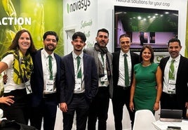 Equipo de Novasys en la feria Fruit Atraction.