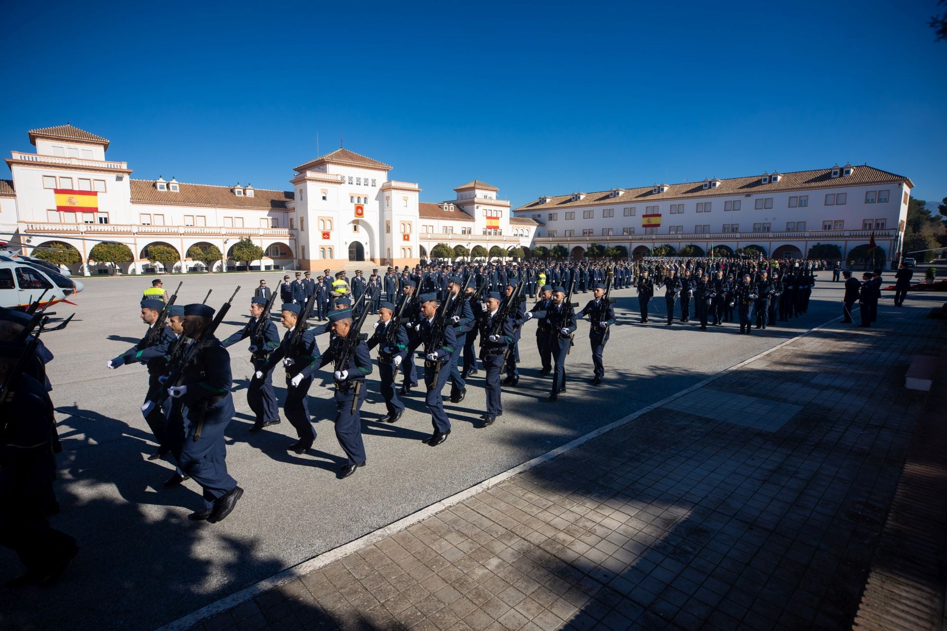 Las imágenes de la celebración de la Virgen de Loreto en la Base Aérea de Armilla