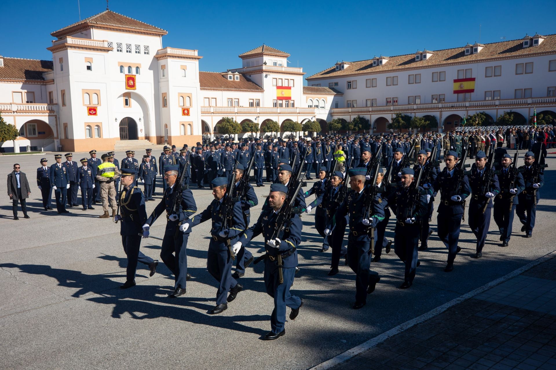 Las imágenes de la celebración de la Virgen de Loreto en la Base Aérea de Armilla