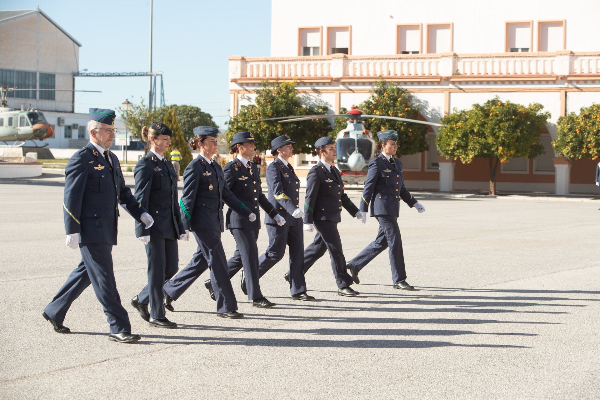 Las imágenes de la celebración de la Virgen de Loreto en la Base Aérea de Armilla