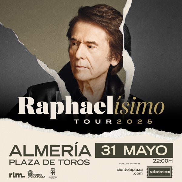 Bombazo: Raphael abre gira 2025 en Almería