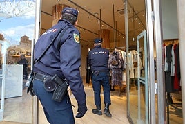 La Policía Nacional refuerza efectivos en Granada para proteger las zonas comerciales en Navidad