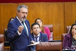 Espadas en el Parlamento.