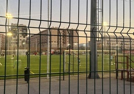 Jugadores del We Are Football entrenando esta semana.