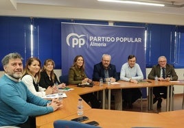 Reunión entre PP y CSIF en Almería.