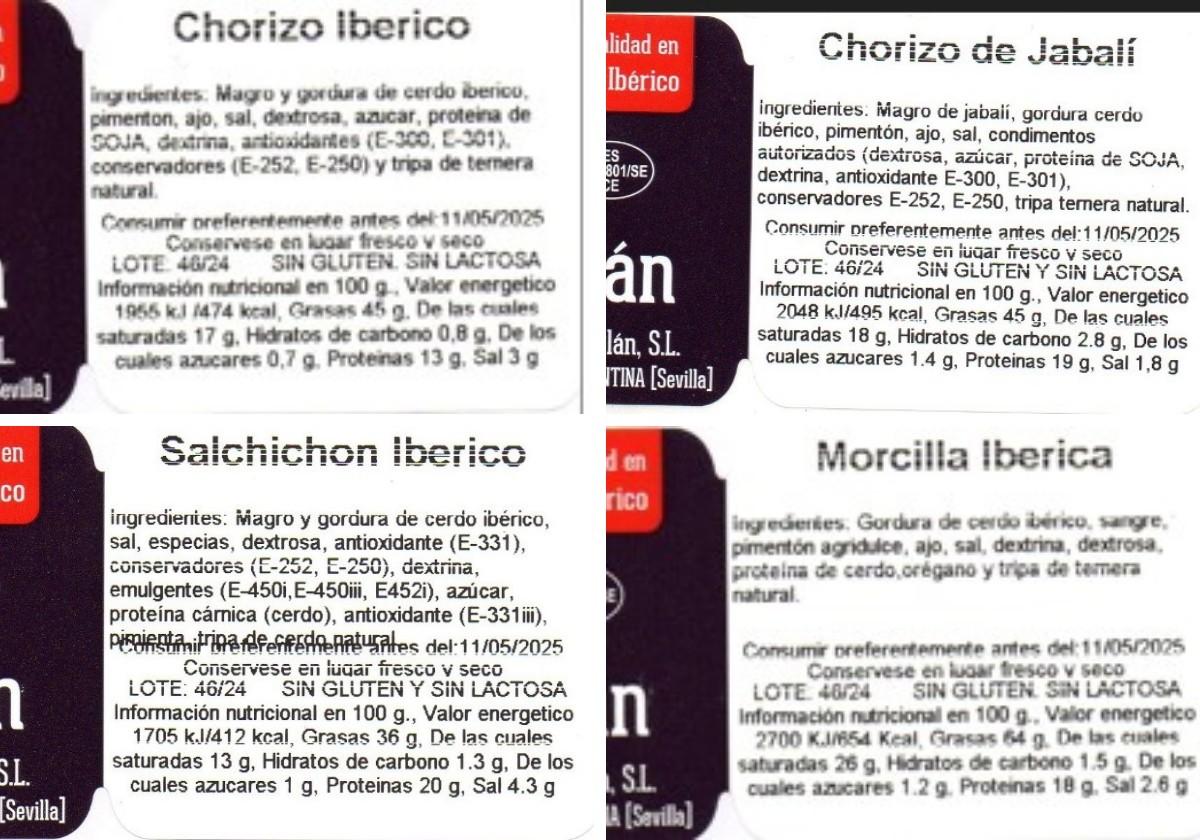 Alerta de Andalucía: 12 chorizos y salchichones con listeria vendidos por una famosa marca.