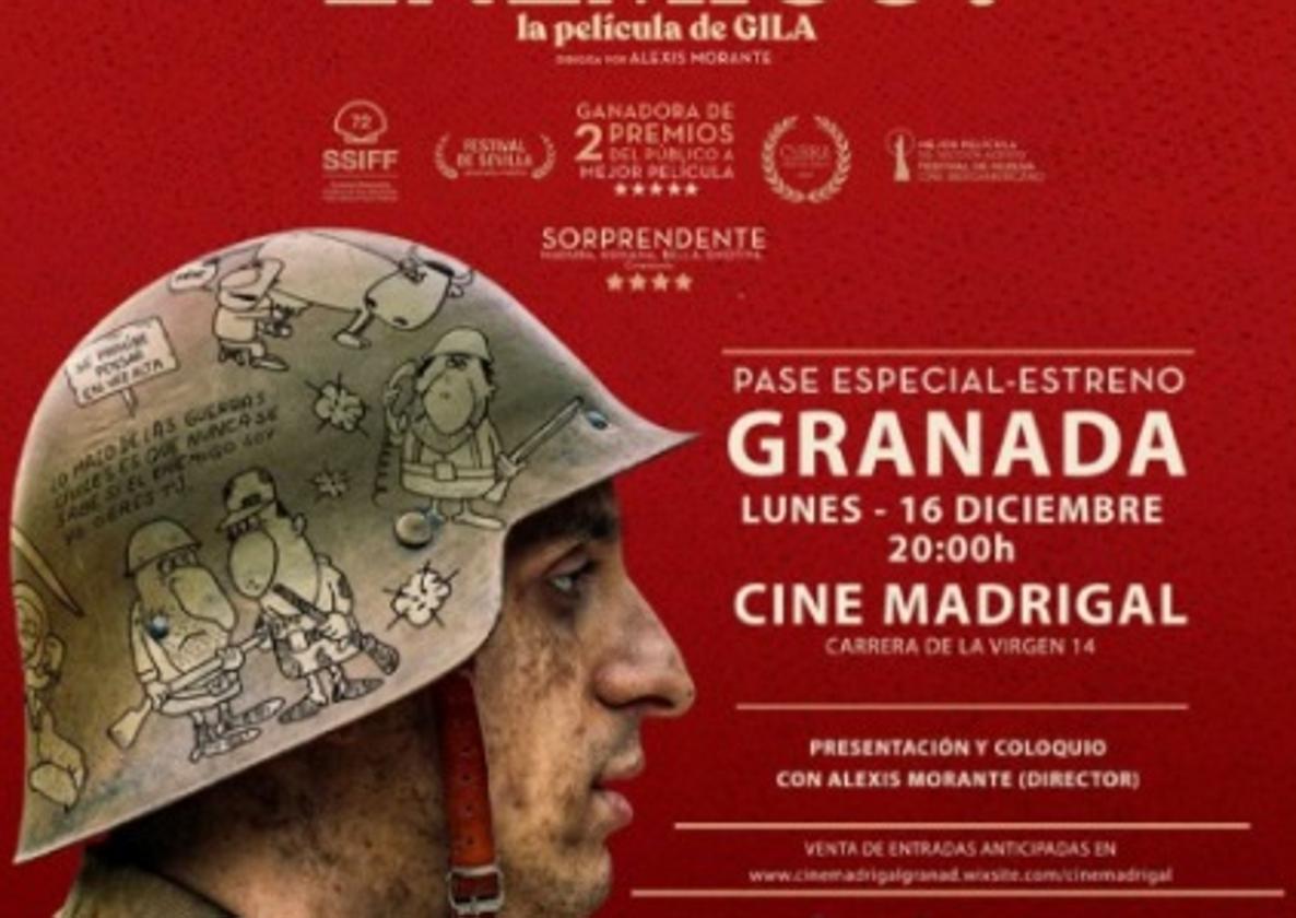 El Madrigal estrena este lunes en Granada la película sobre Gila