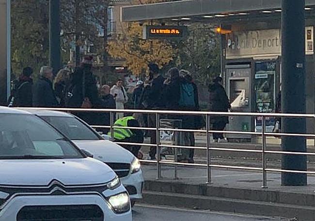 Una mujer se ha desmayado en la parada del metro del Palacio de Deportes.
