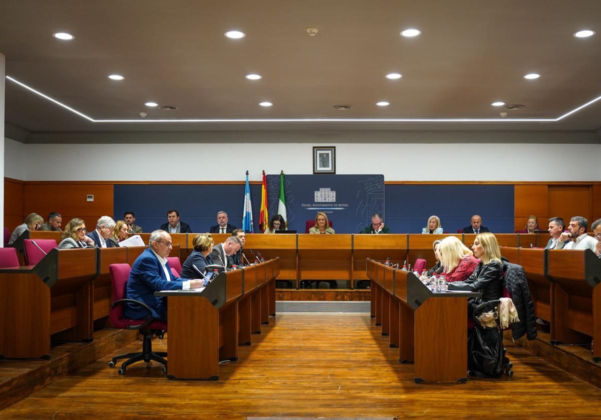 Pleno municipal de Motril.