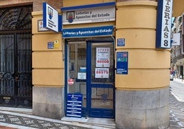 Administración de la calle Álamos, en la capital.