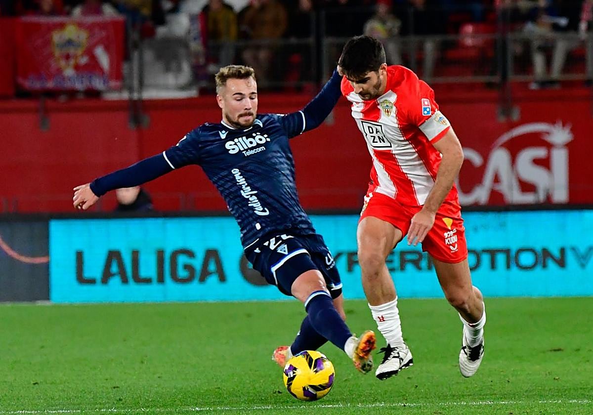 Melero encarando a Ontiveros