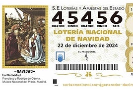 Lotería de Navidad 2024.