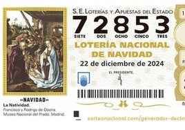 Lotería de Navidad 2024.