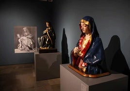 Arte sacro en el museo de Bellas Artes de Granada.