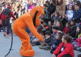 Imagen de archivo de la Fiesta Infantil de Nochevieja en la capital.