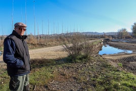 Tierras de Guadix afectadas por la dana.