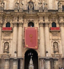 Puerta del Perdón de la Catedral de Jaén.