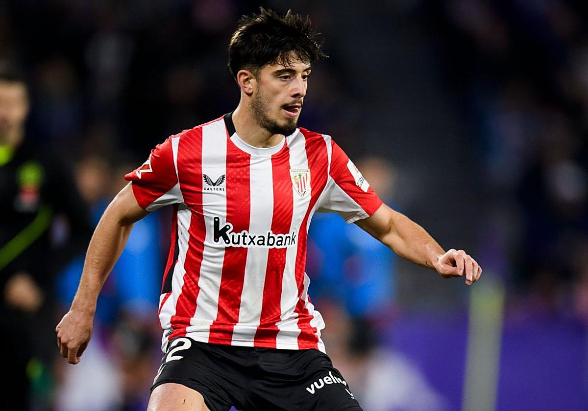 Nico Serrano, durante un partido de esta temporada.