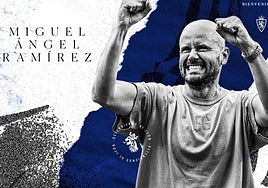 Bienvenida del Zaragoza a Miguel Ángel Ramírez.