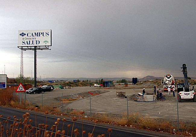 Urbanización de los terrenos del Campus de la Salud. 27/9/2000