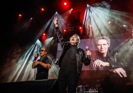 Actuación de Miguel Ríos en su 80 aniversario en la Plaza de Toros de Granada.