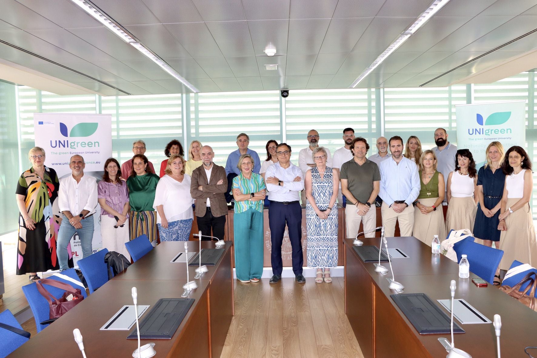 Encuentro en la UAL de representantes de universidades andaluzas para conocer UNIgreen.