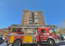 Incendio de la calle Henríquez de Jorquera.