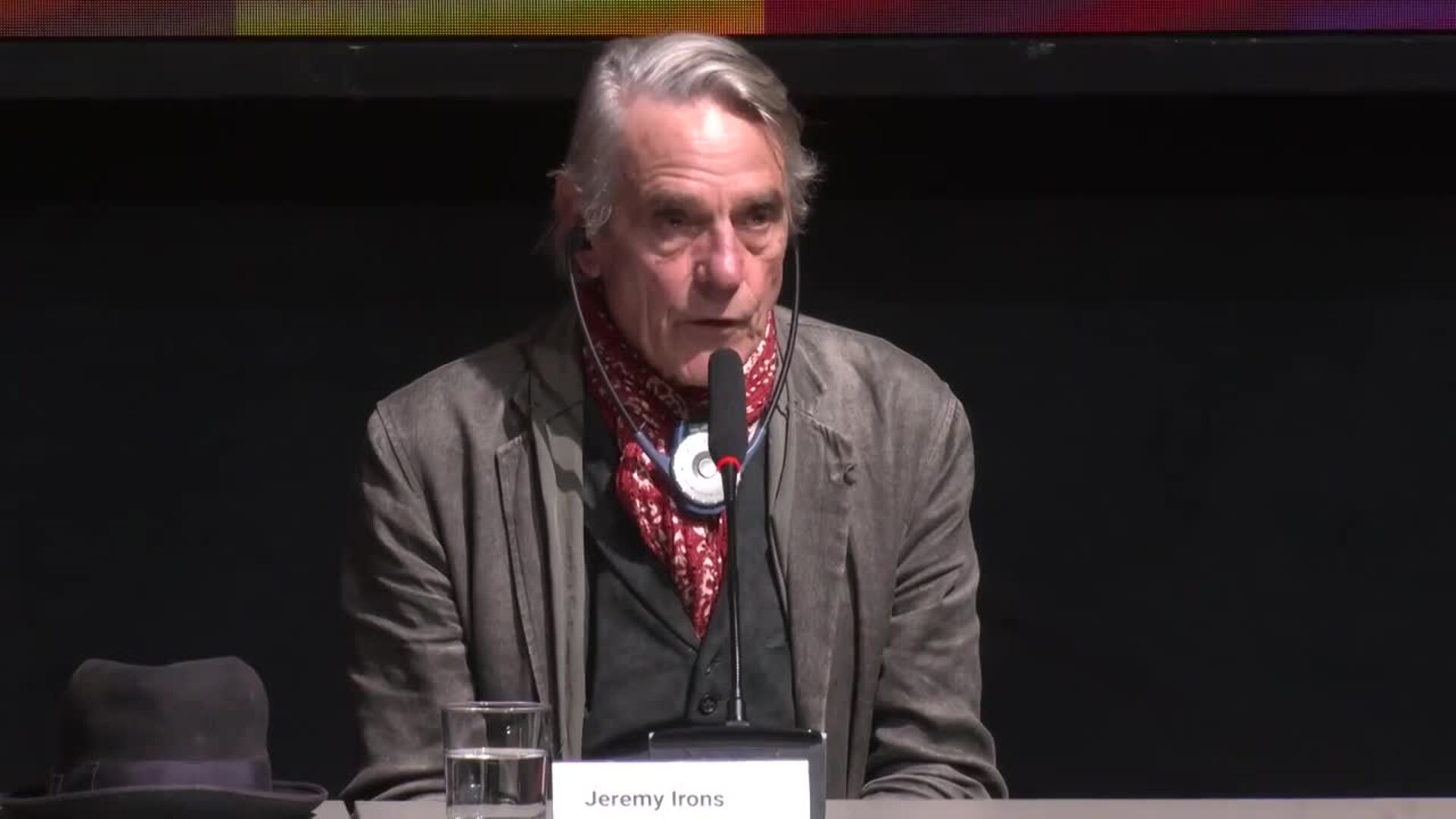 Jeremy Irons avisa de "empeoramiento de la dicotomía entre arte y entretenimiento" en el cine