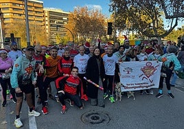 Algunos de los participantes.