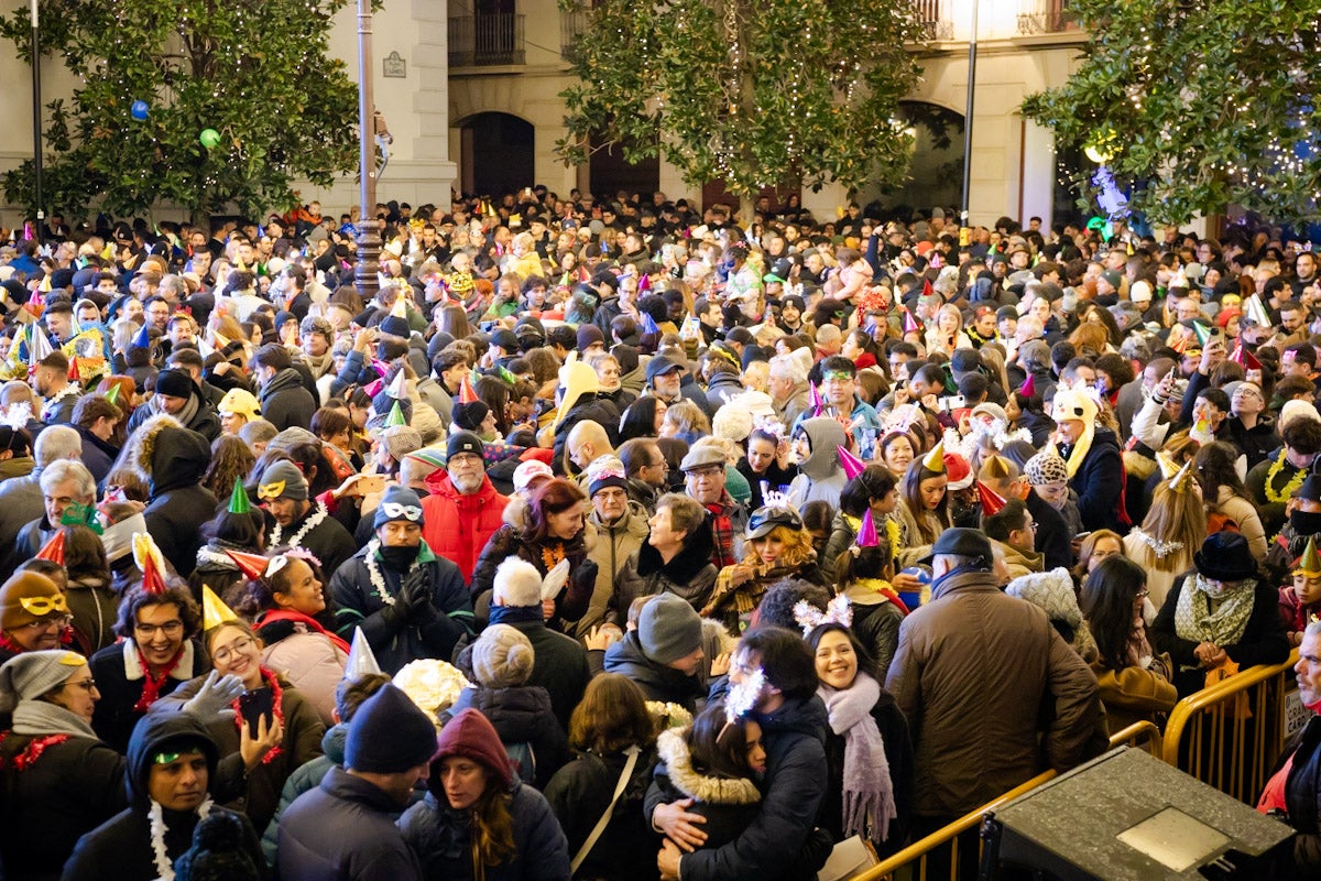La Nochevieja de Granada, en imágenes
