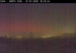 El regalo natural con el que ha atardecido el primer día del año en Almería
