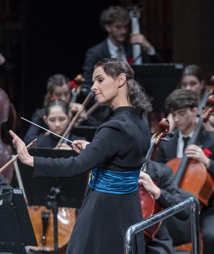 Imagen secundaria 2 - La Orquesta de la Fundación Barenboim-Said comparte su talento y precisión técnica en su concierto en el Auditorio