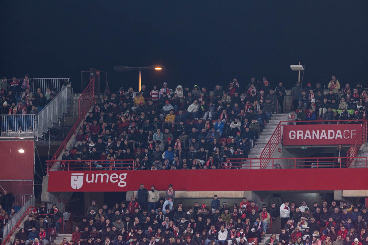 Encuéntrate en Los Cármenes en el partido ante el Getafe