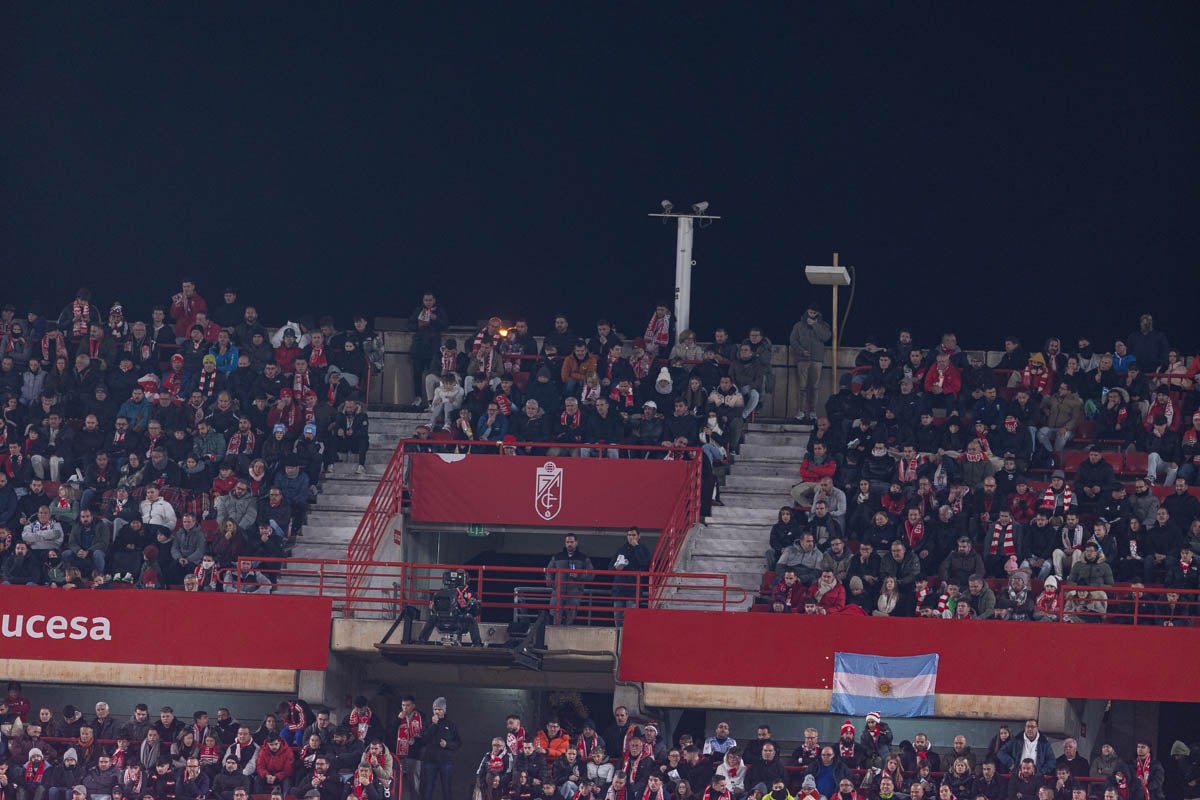 Encuéntrate en Los Cármenes en el partido ante el Getafe