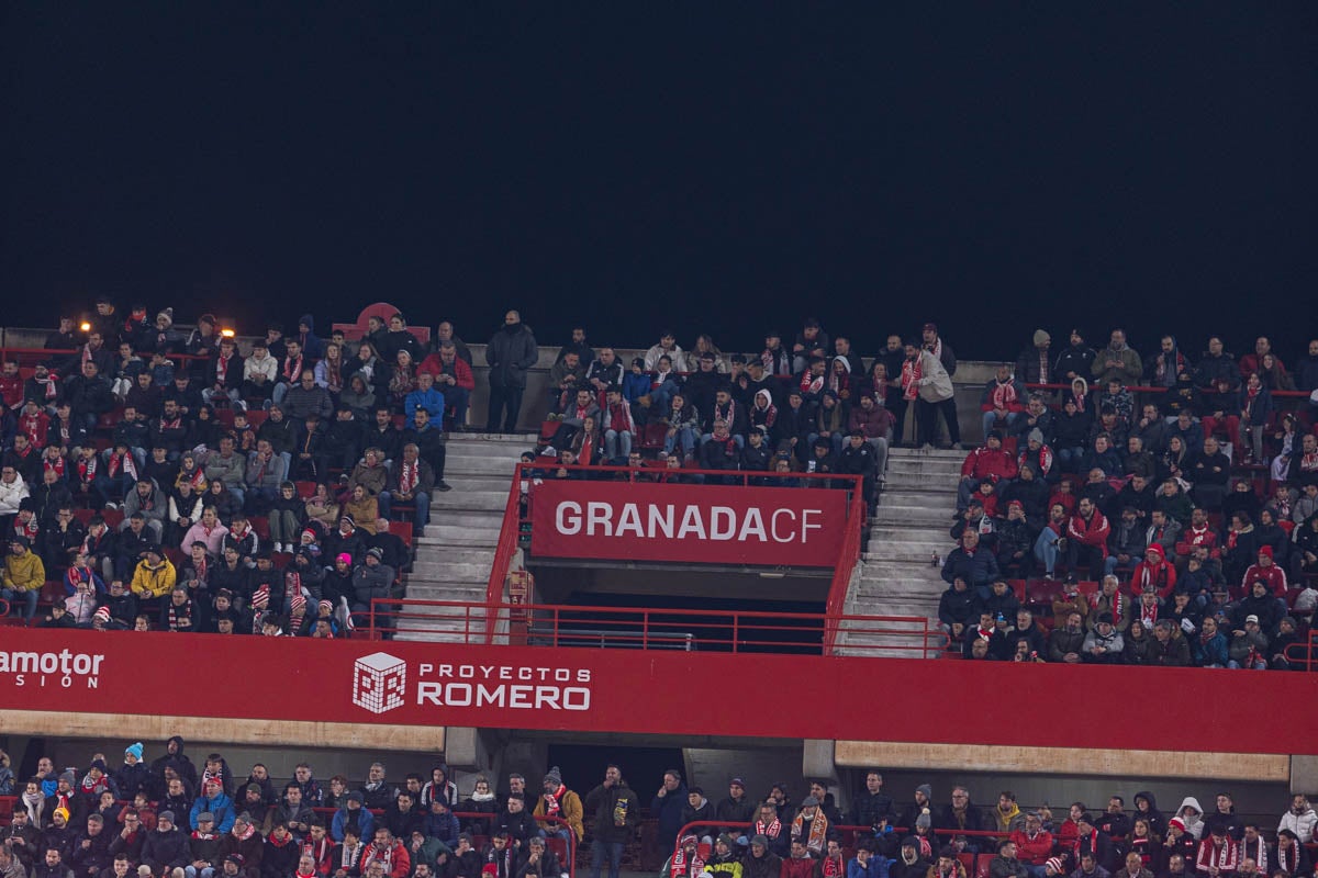 Encuéntrate en Los Cármenes en el partido ante el Getafe