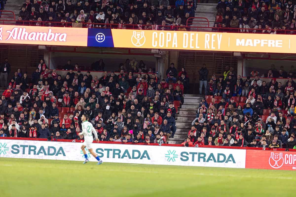 Encuéntrate en Los Cármenes en el partido ante el Getafe