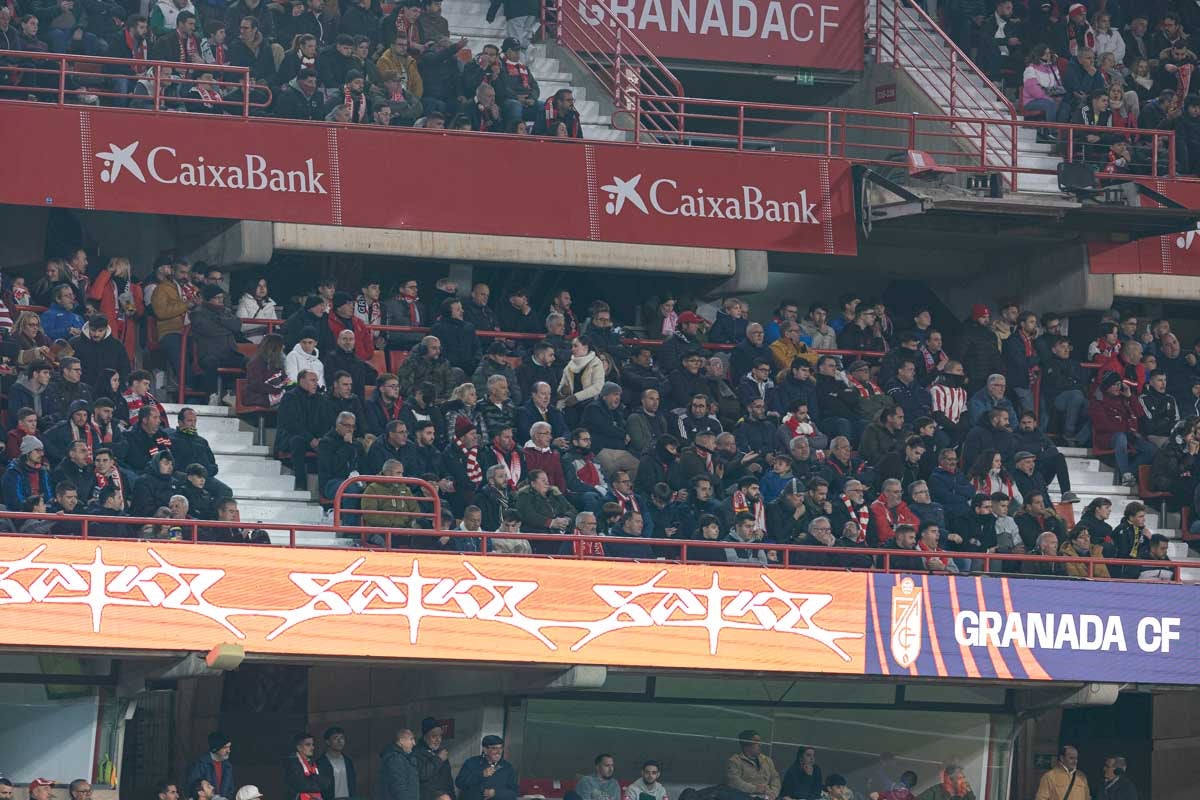 Encuéntrate en Los Cármenes en el partido ante el Getafe