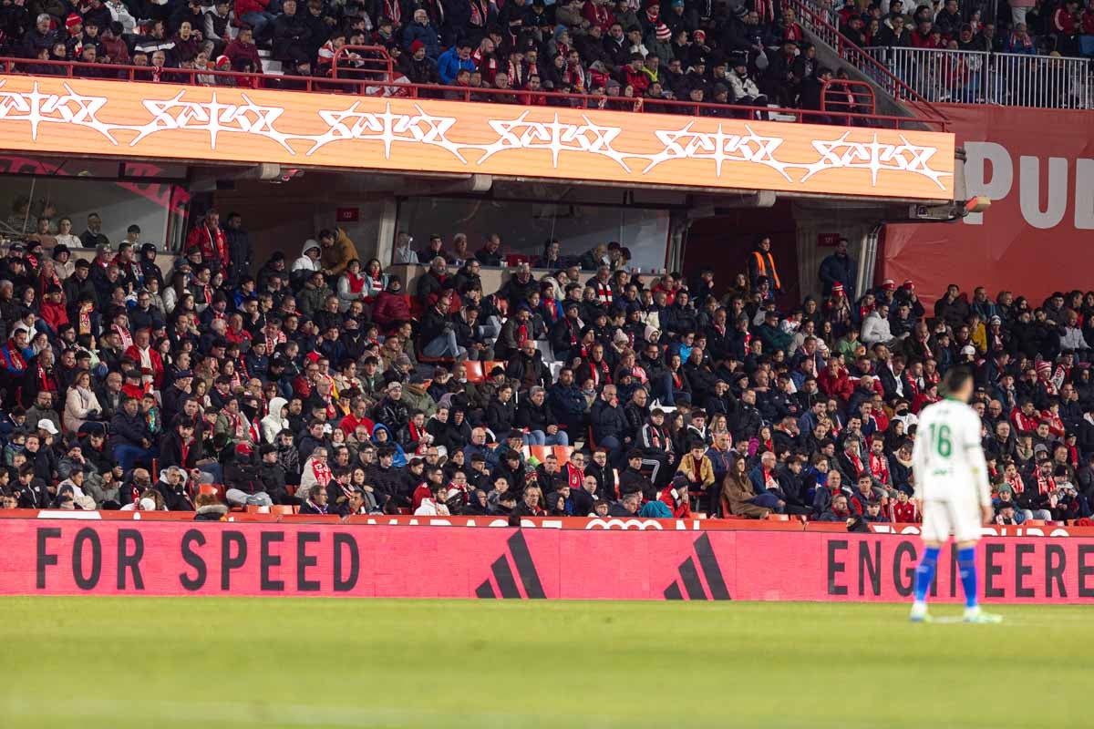 Encuéntrate en Los Cármenes en el partido ante el Getafe