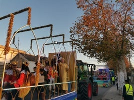 Cabalgata en Fuente Vaqueros.