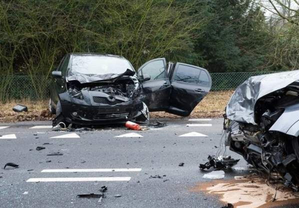 Imagen de archivo de un accidente de tráfico ocurrido en 2024.