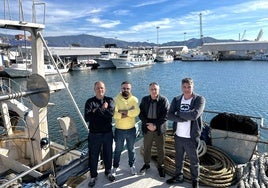 Pescadores de arrastre de Motril.