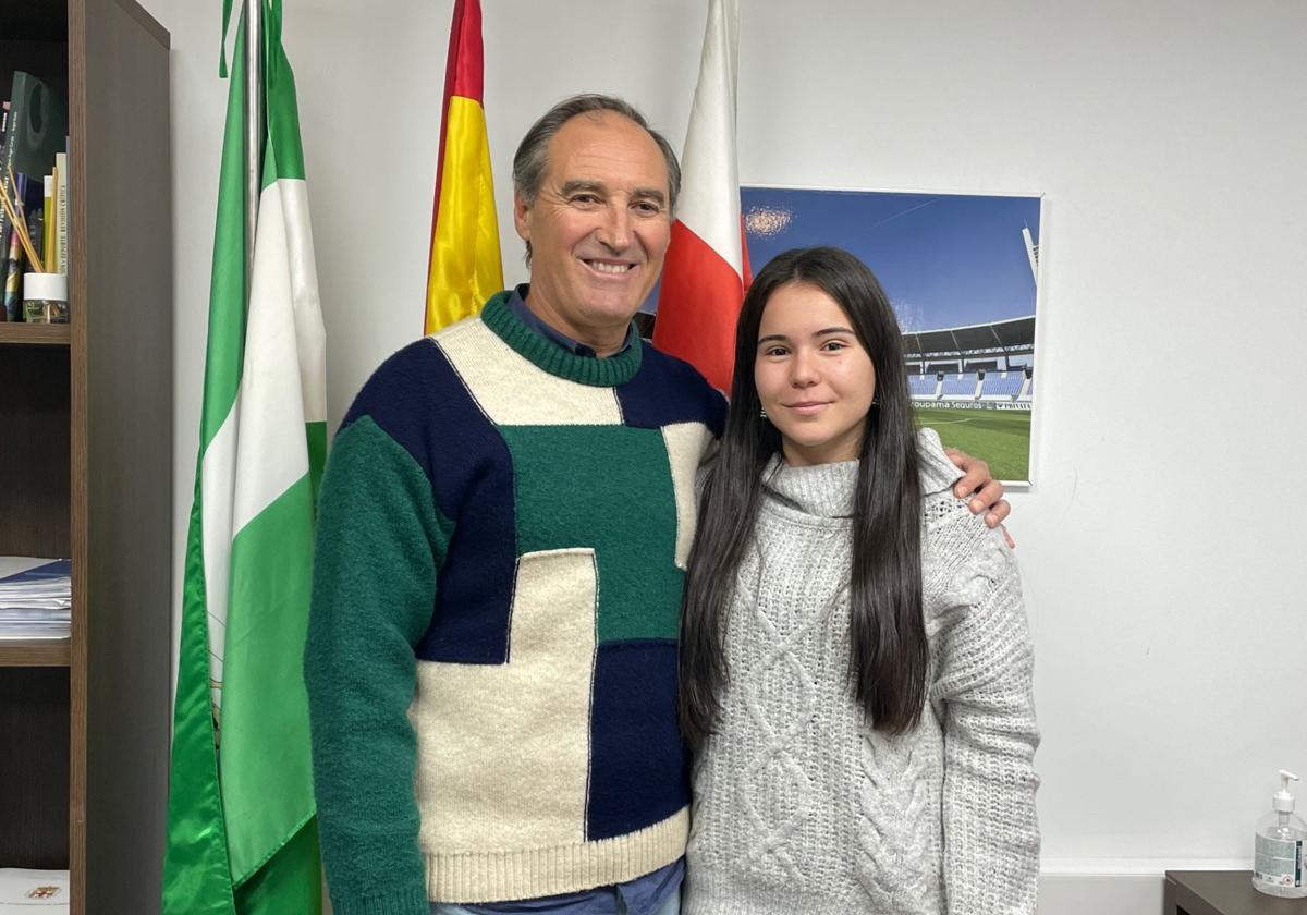 Antonio Jesús Casimiro y Cristina Teruel.