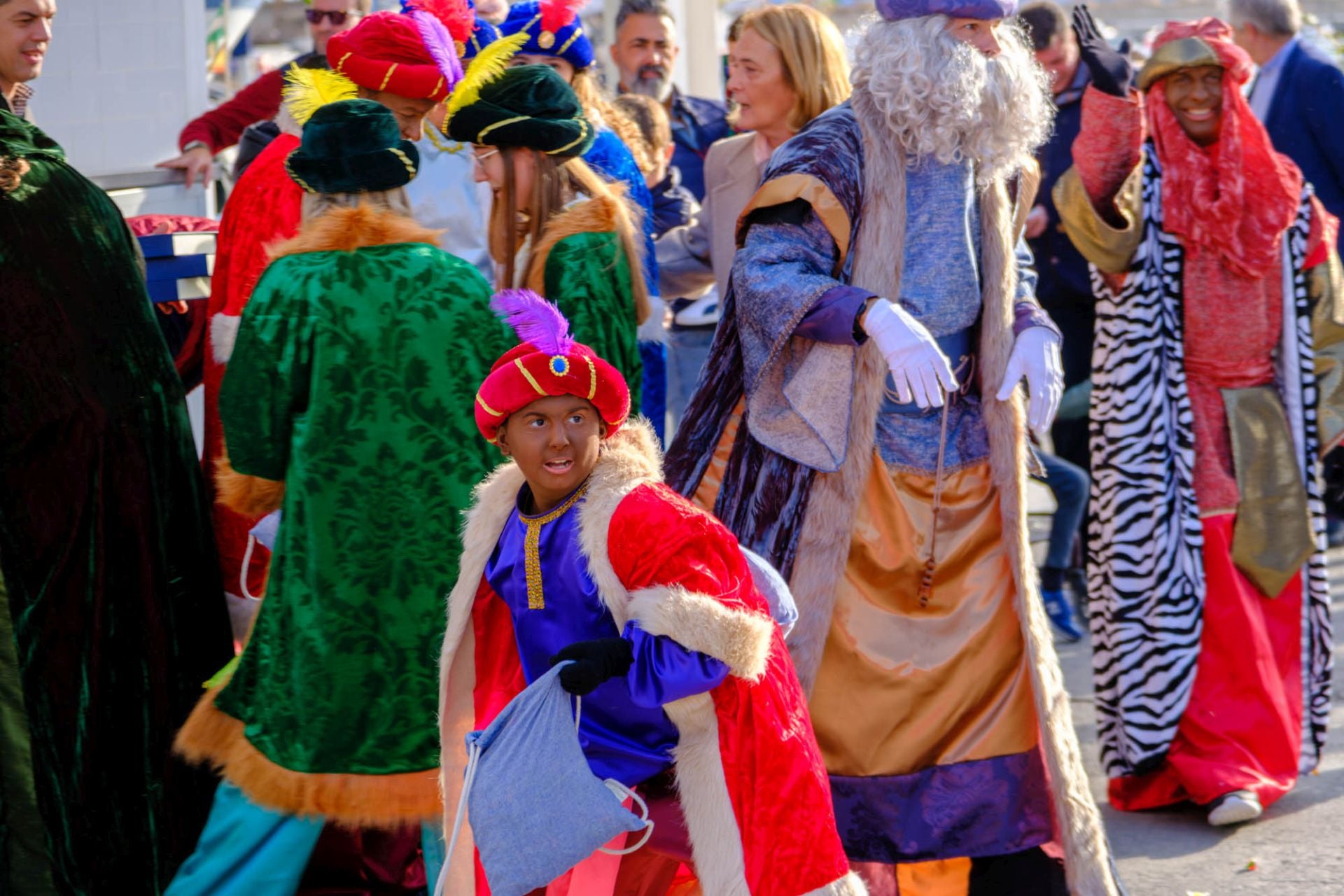 Así se ha vivido la cabalgata de los reyes Magos en Motril