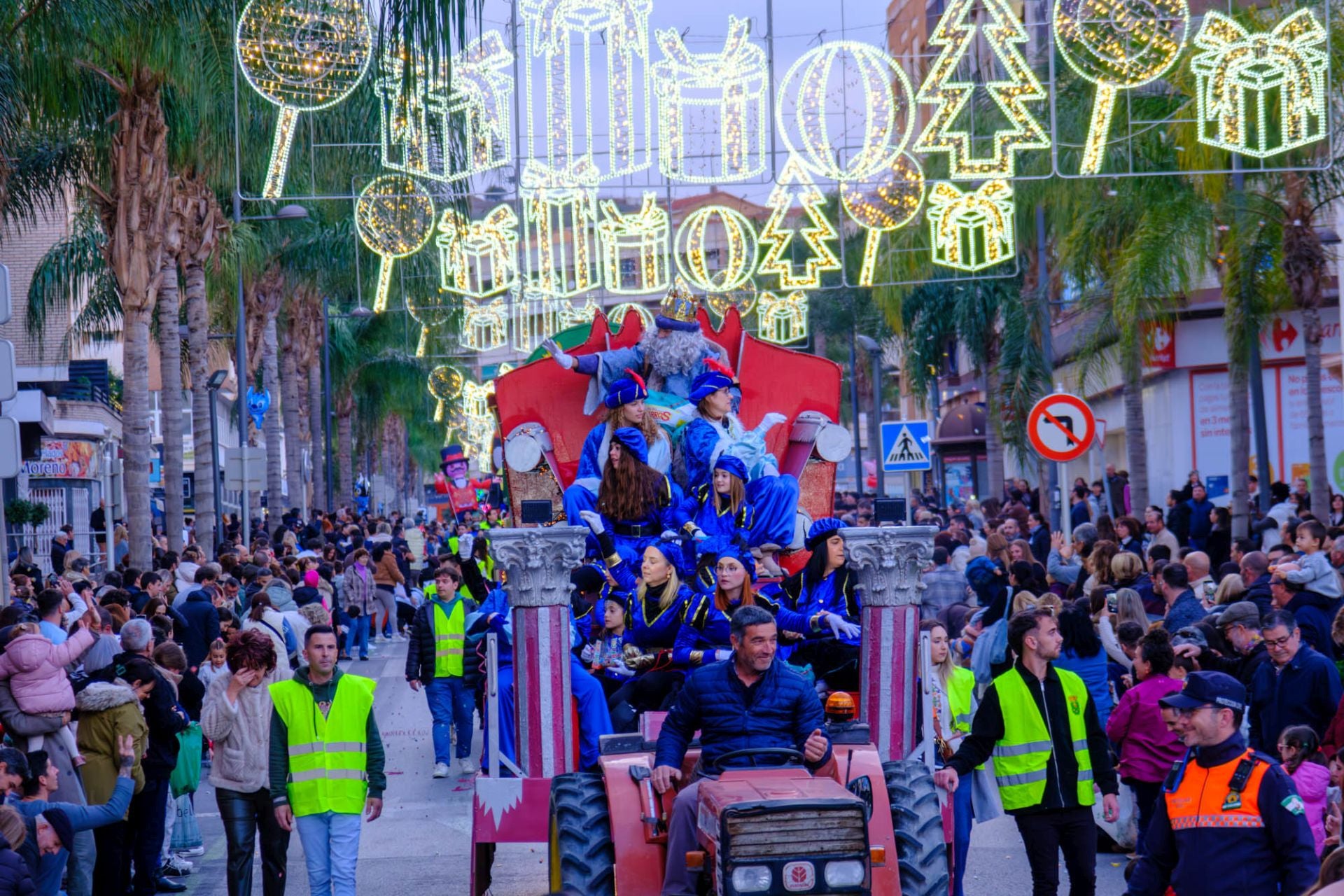 Así se ha vivido la cabalgata de los reyes Magos en Motril