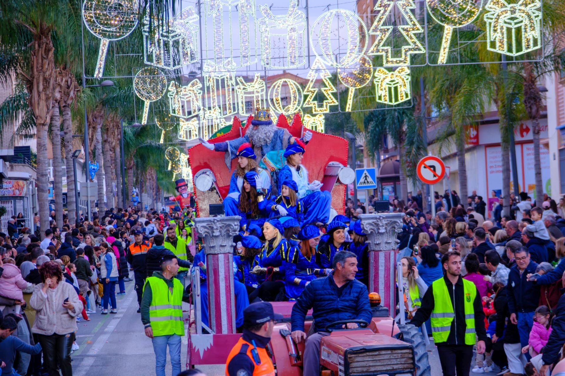 Así se ha vivido la cabalgata de los reyes Magos en Motril