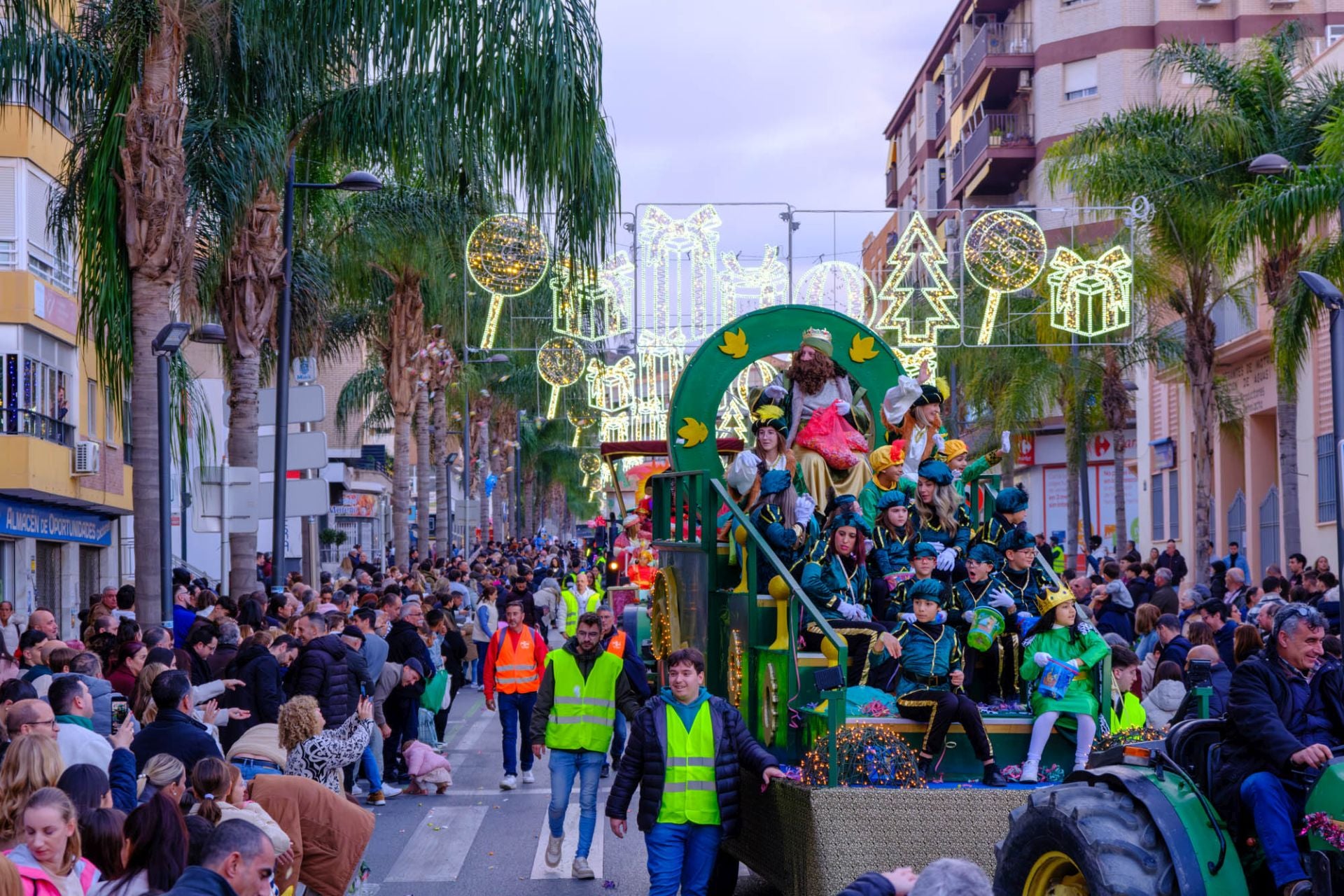 Así se ha vivido la cabalgata de los reyes Magos en Motril