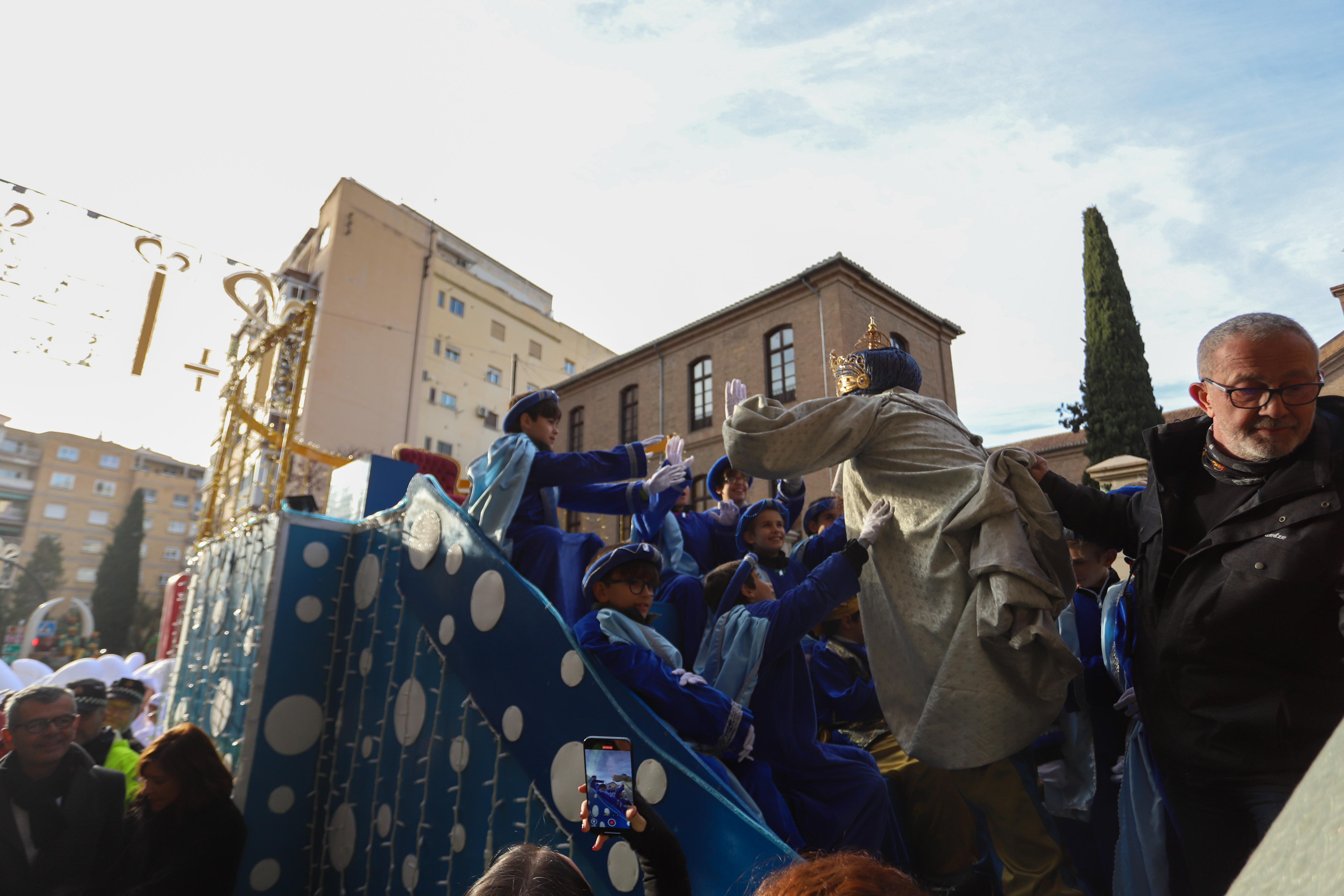 La Cabalgata de Reyes de Granada vista desde dentro